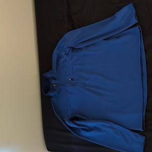 Vintage Patagonia Polartec 1/4 Zip Sweater Men's Large Blue Pullover Outdoor